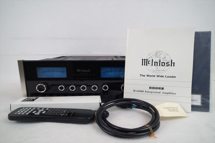 プリメインアンプ McIntosh　MA6900